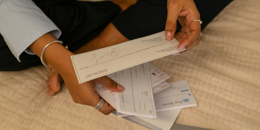 cheque bancaire