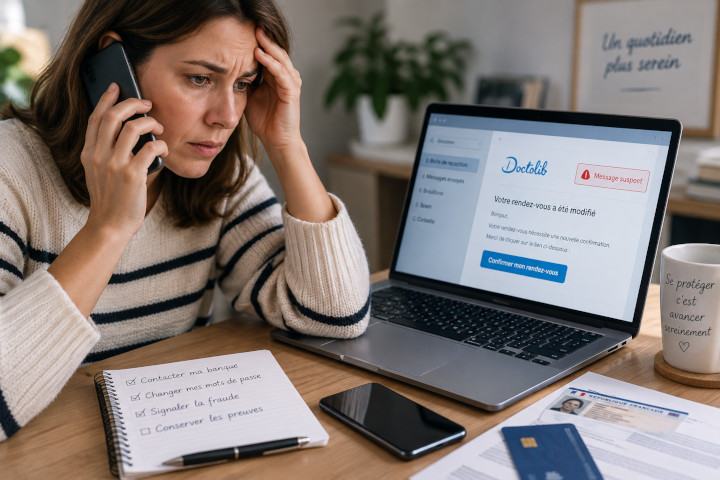 Arnaque Doctolib : faux SMS, e-mails et phishing, comment les reconnaître ? 2 doctolib arnaque que faire