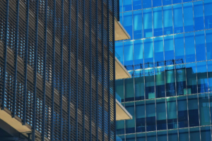 glass building