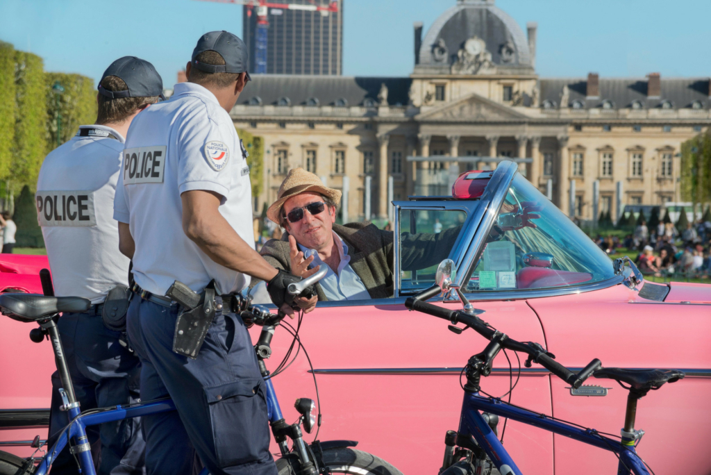 policiers à vélo