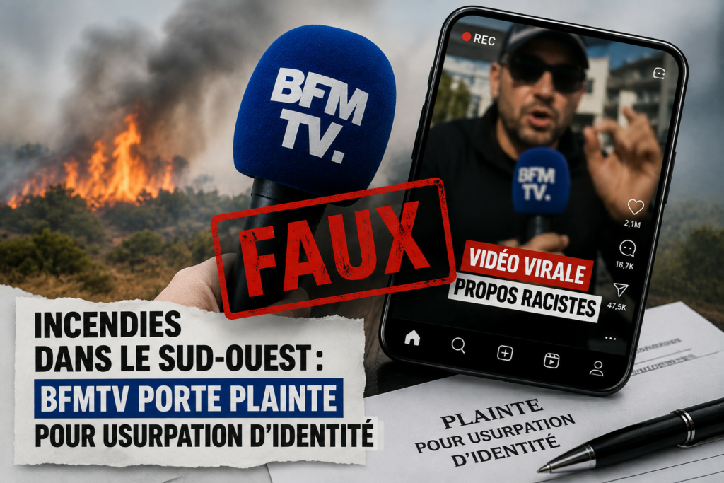 bfmtv faux journaliste